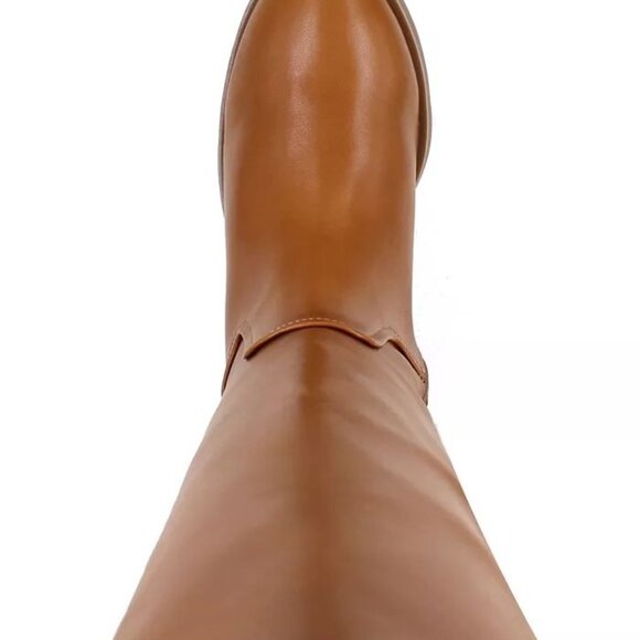 [NEW IN BOX] Style & Co Josephine Riding Boots. Brown (Cognac Smooth). 8.5 - Picture 2 of 8